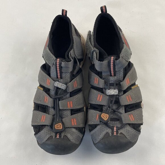 KEENS Newport Neo H2 Sandals Kids Youth 13 Magnet Gray  Waterproof Closed Toe - Picture 9 of 11